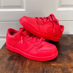 Nike Kids Vibrant Red Sneakers